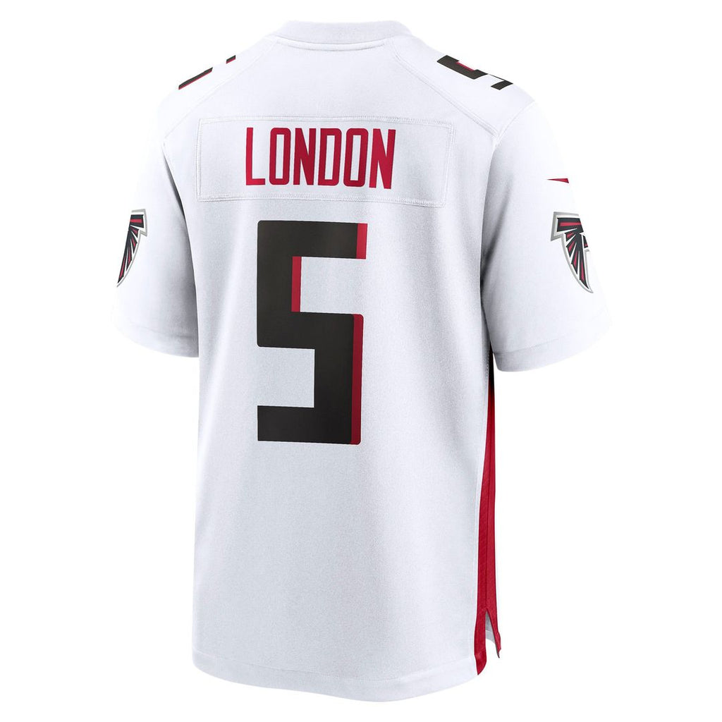 Atlanta Falcons Drake London Nike White Away Game Jersey