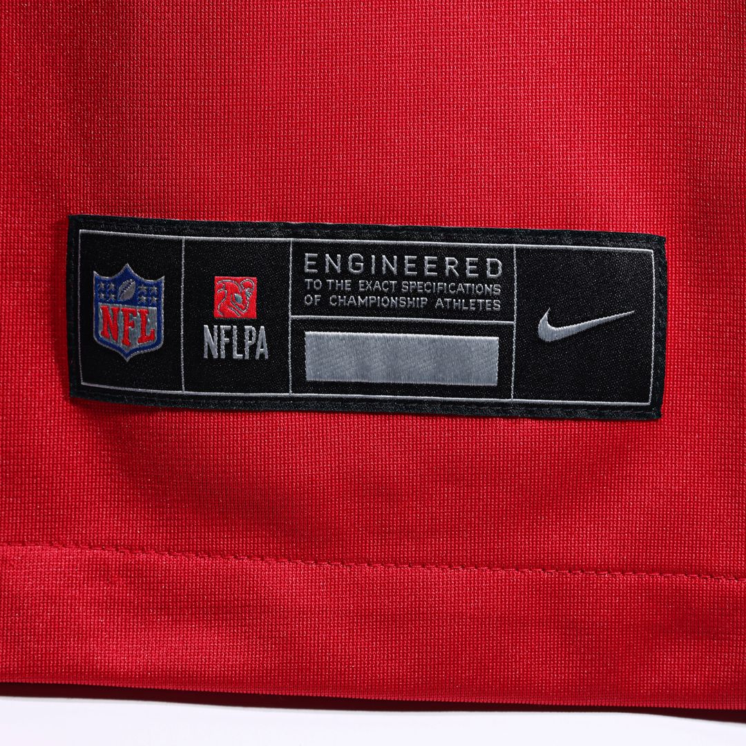 Tampa Bay Buccaneers Derrick Brooks Nike Red Retired Game Jersey