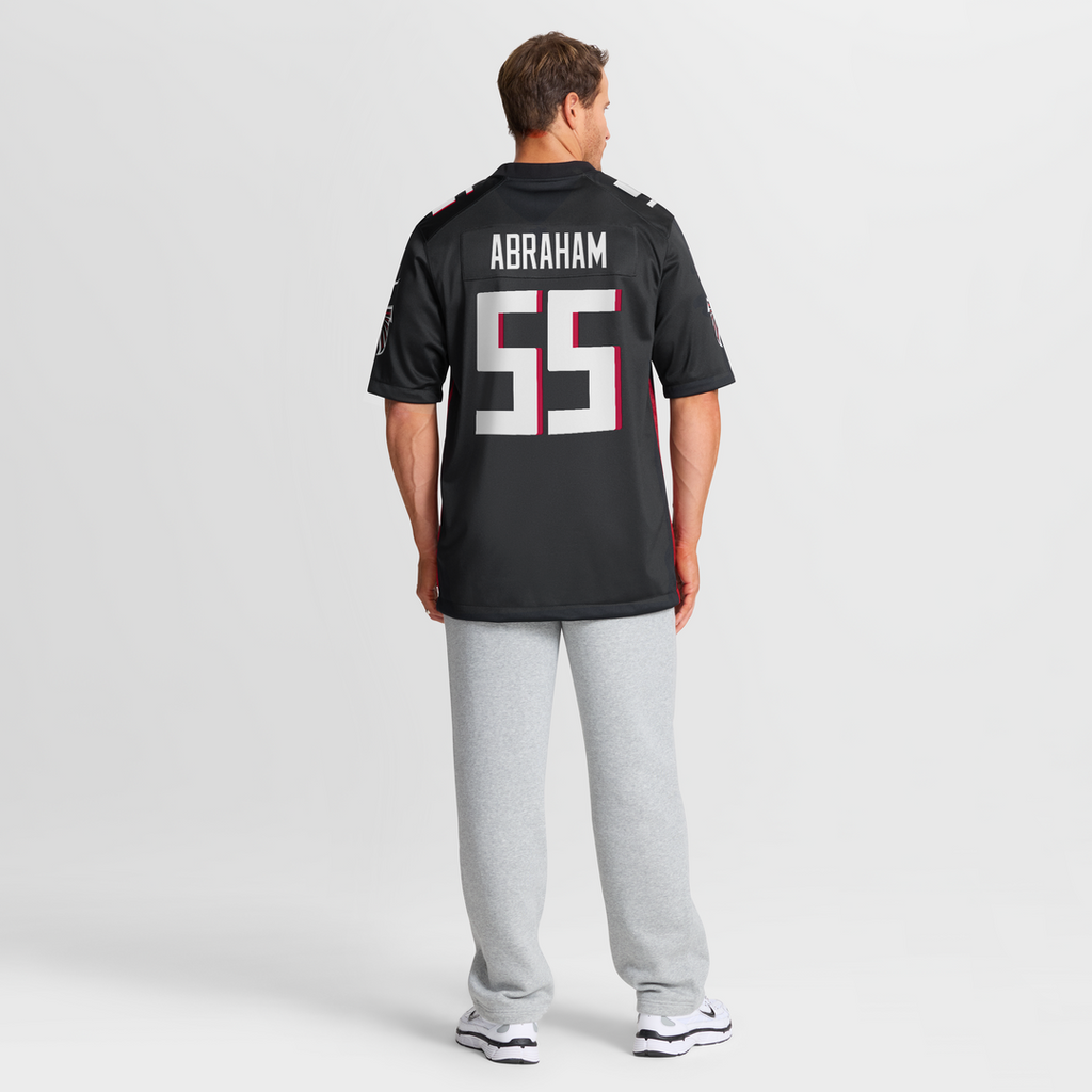 Atlanta Falcons John Abraham Nike Black Retired Player Game Jersey