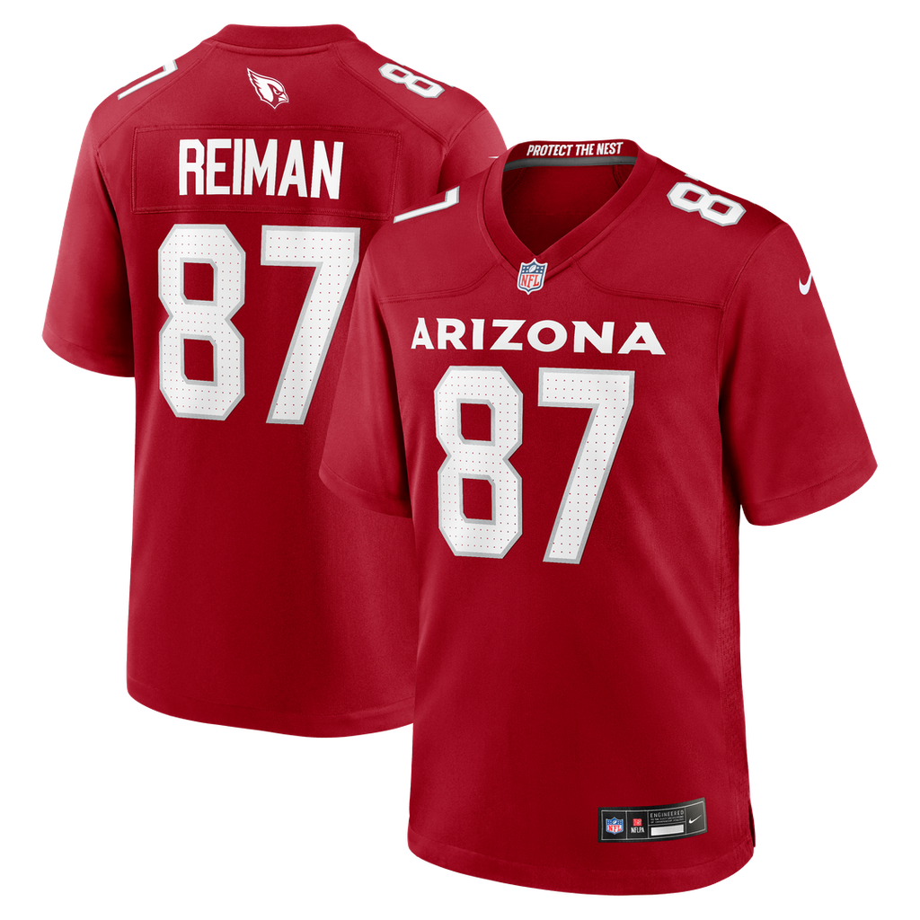 Arizona Cardinals Tip Reiman Nike Cardinal Game Jersey
