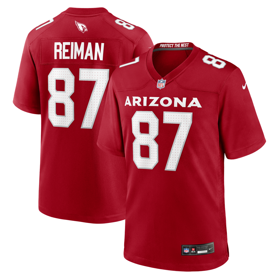 Arizona Cardinals Tip Reiman Nike Cardinal Game Jersey