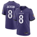 Baltimore Ravens Lamar Jackson Nike Purple Game Jersey