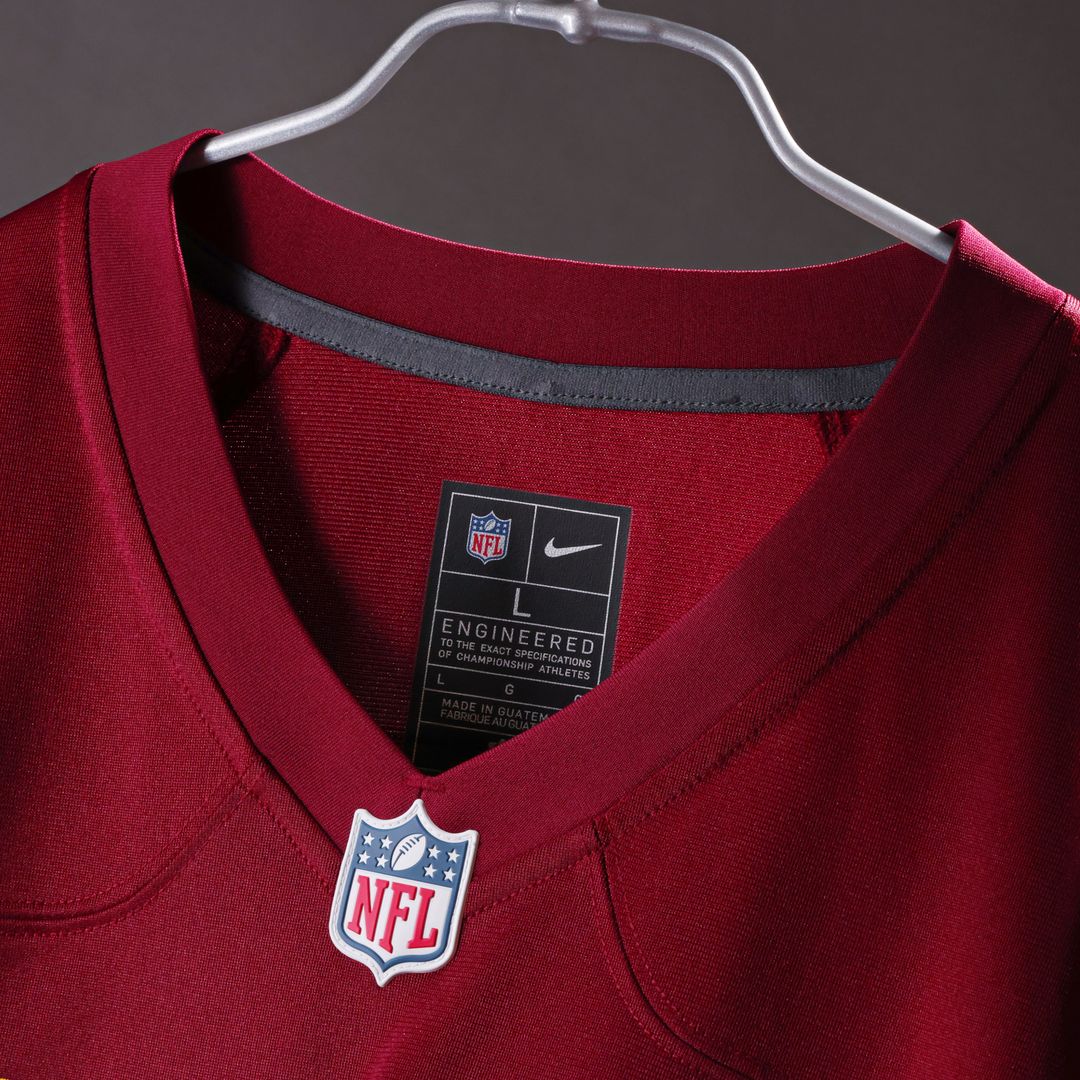 Washington Commanders Mike Sainristil Nike White Game Super Bowl Era Jersey