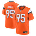 Denver Broncos Sai'vion Jones Nike Orange Game Jersey