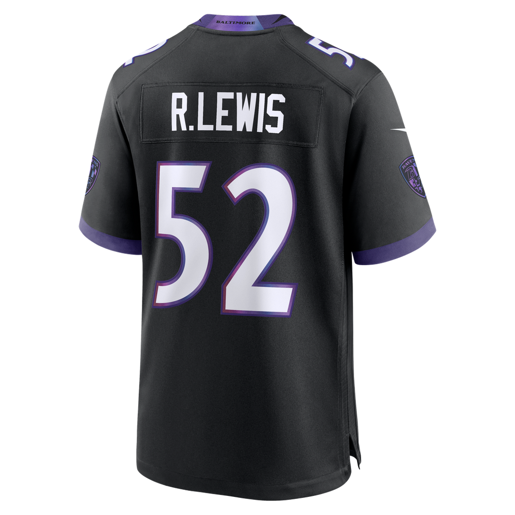 Baltimore Ravens Ray Lewis Nike Black Alternate Retired Game Jersey