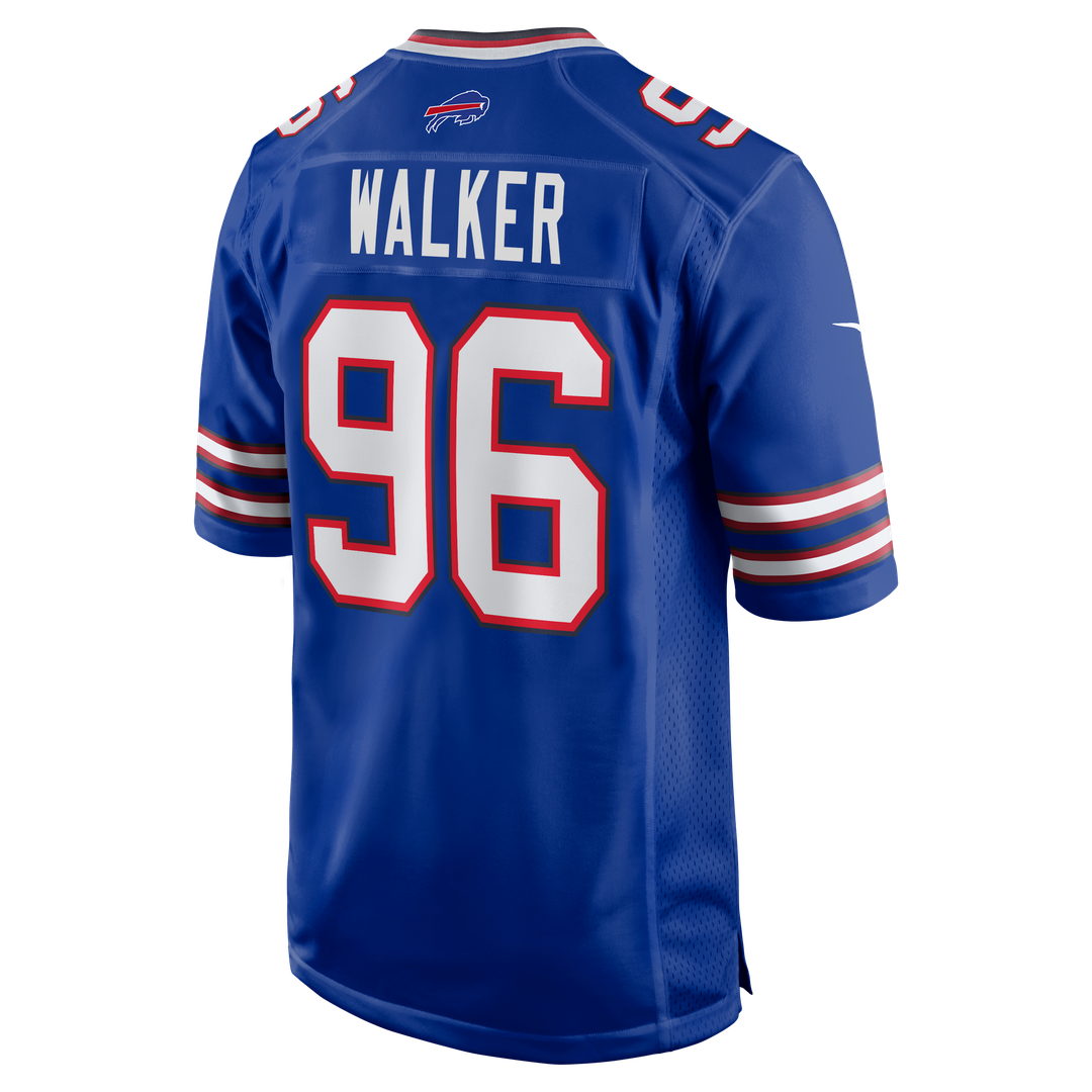 Buffalo Bills Deone Walker Nike Royal Game Jersey
