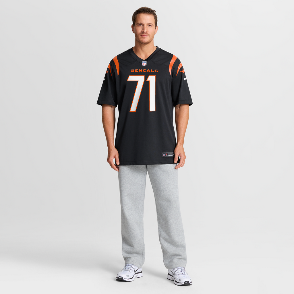Cincinnati Bengals Amarius Mims Nike Black Game Jersey