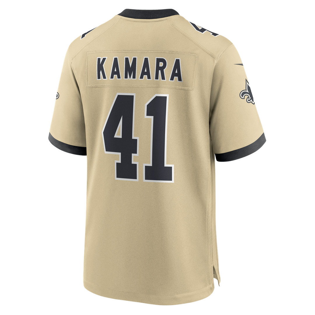 New Orleans Saints Alvin Kamara Nike White Alternate Game Jersey