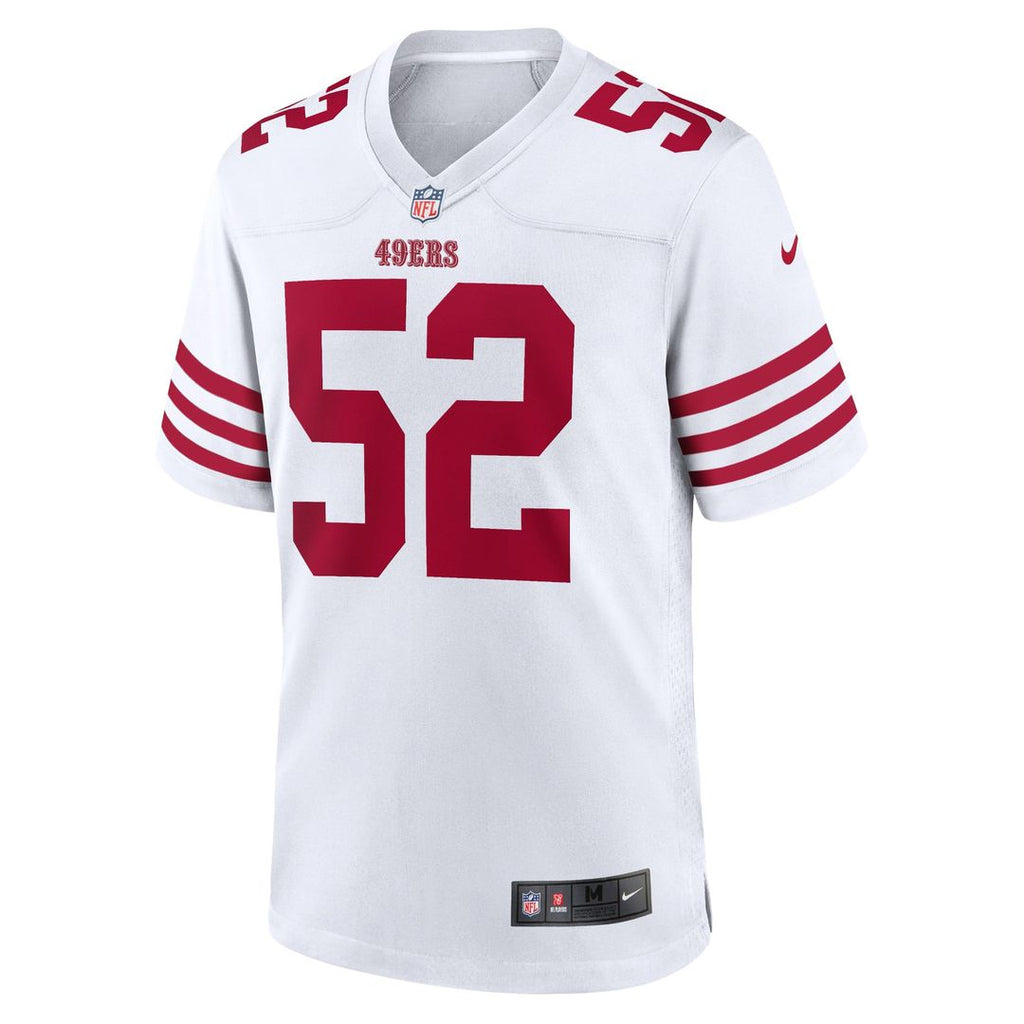 San Francisco 49ers Patrick Willis Nike White Retired Game Jersey