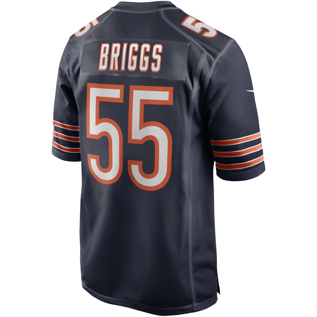 Chicago Bears Lance Briggs Nike Navy Retired Player Game Jersey