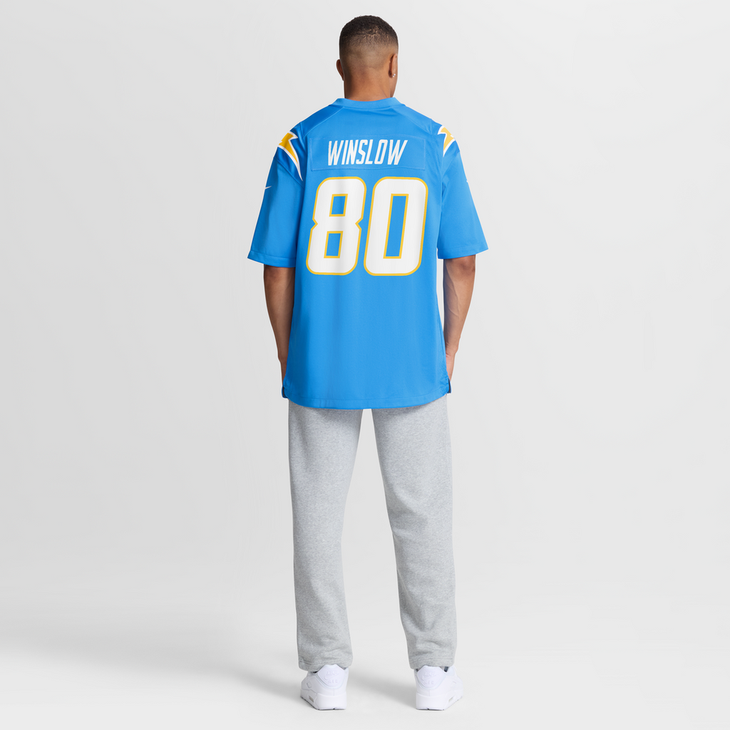 Los Angeles Chargers Kellen Winslow Nike Powder Blue Retired Player Game Jersey