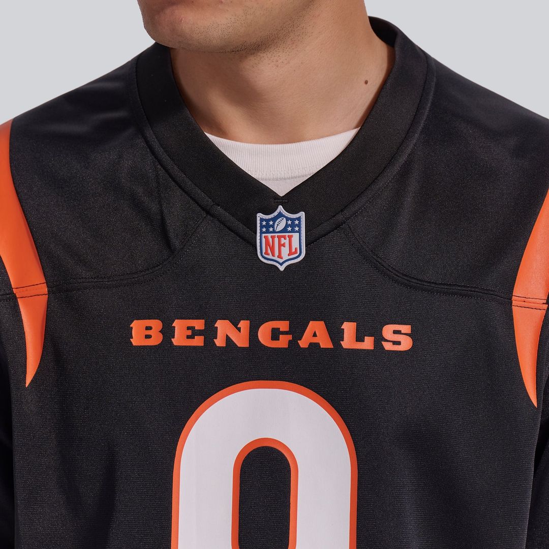 Cincinnati Bengals Joe Burrow Nike Black Game Jersey