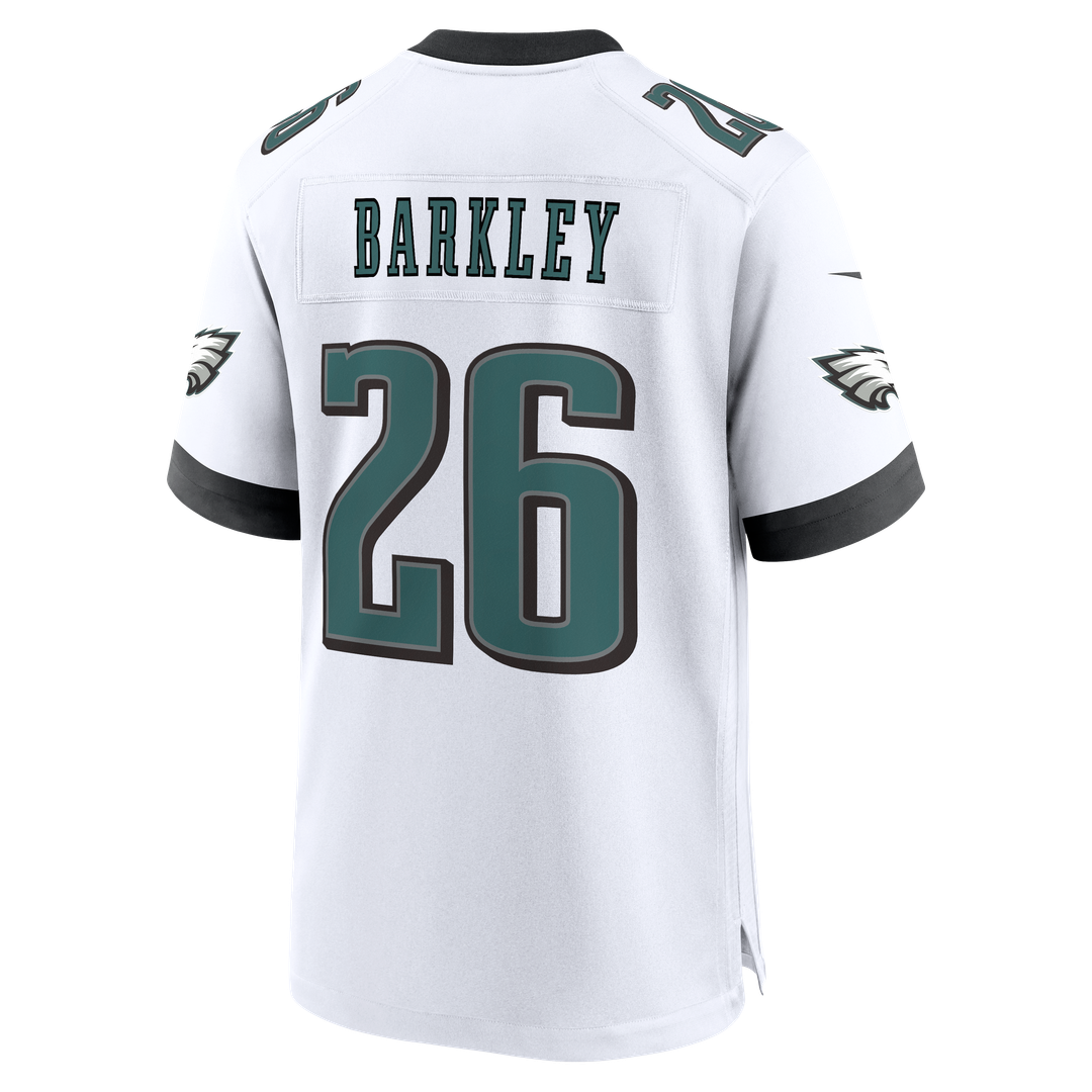 Philadelphia Eagles Saquon Barkley Nike Midnight Green Game Jersey