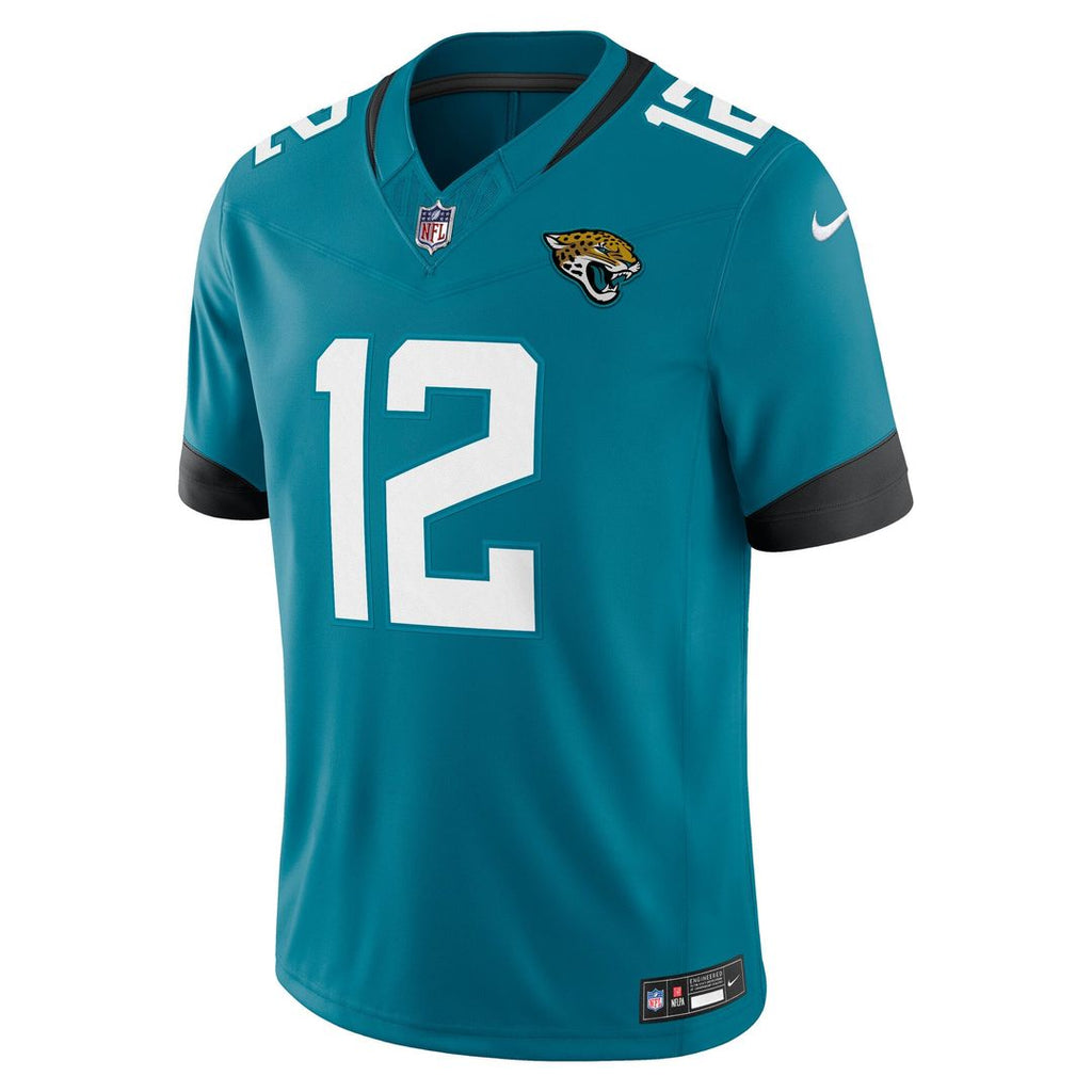 Jacksonville Jaguars Travis Hunter Nike Teal Team Vapor FUSE Stitched Limited Jersey