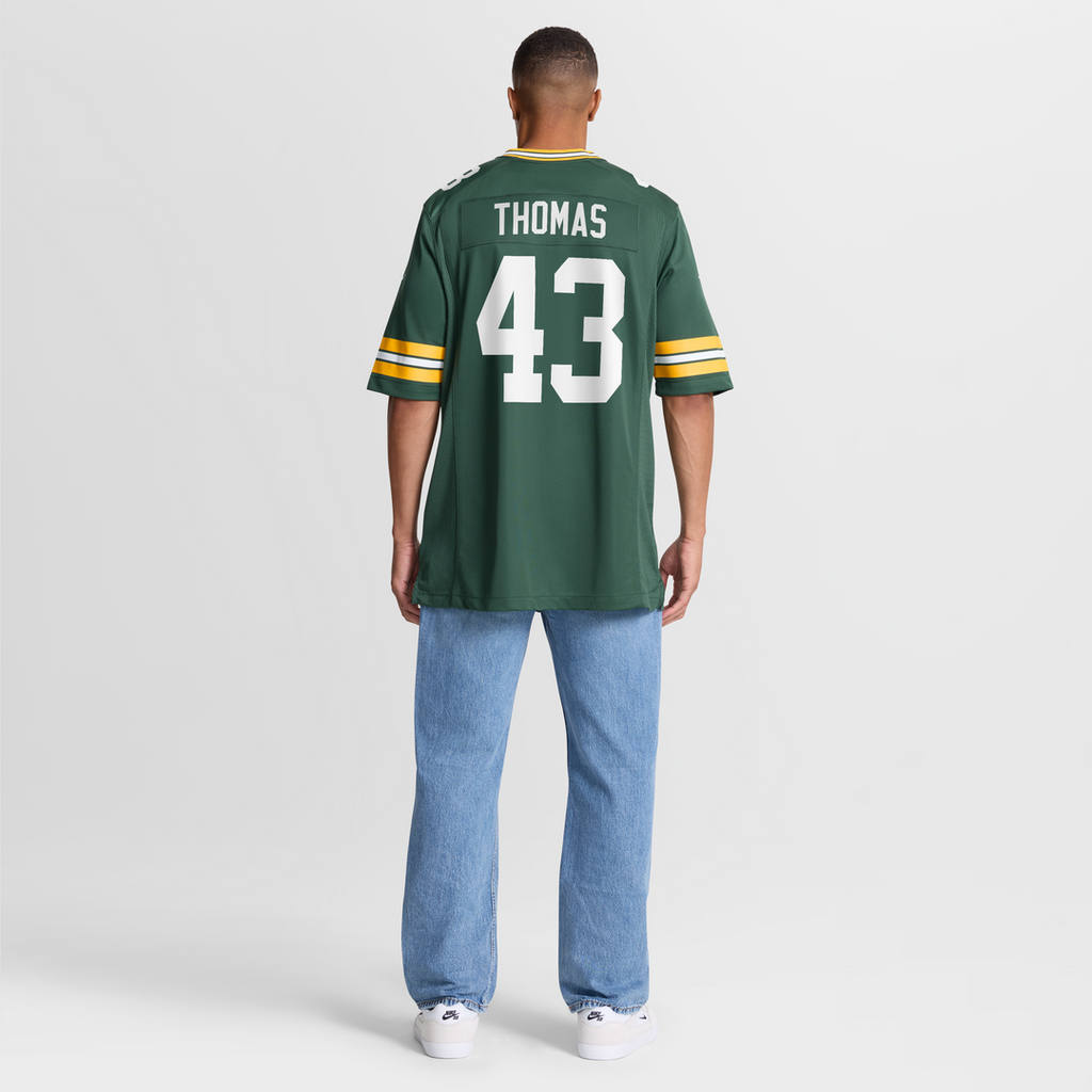 Green Bay Packers Kiondre Thomas Nike Green Game Jersey