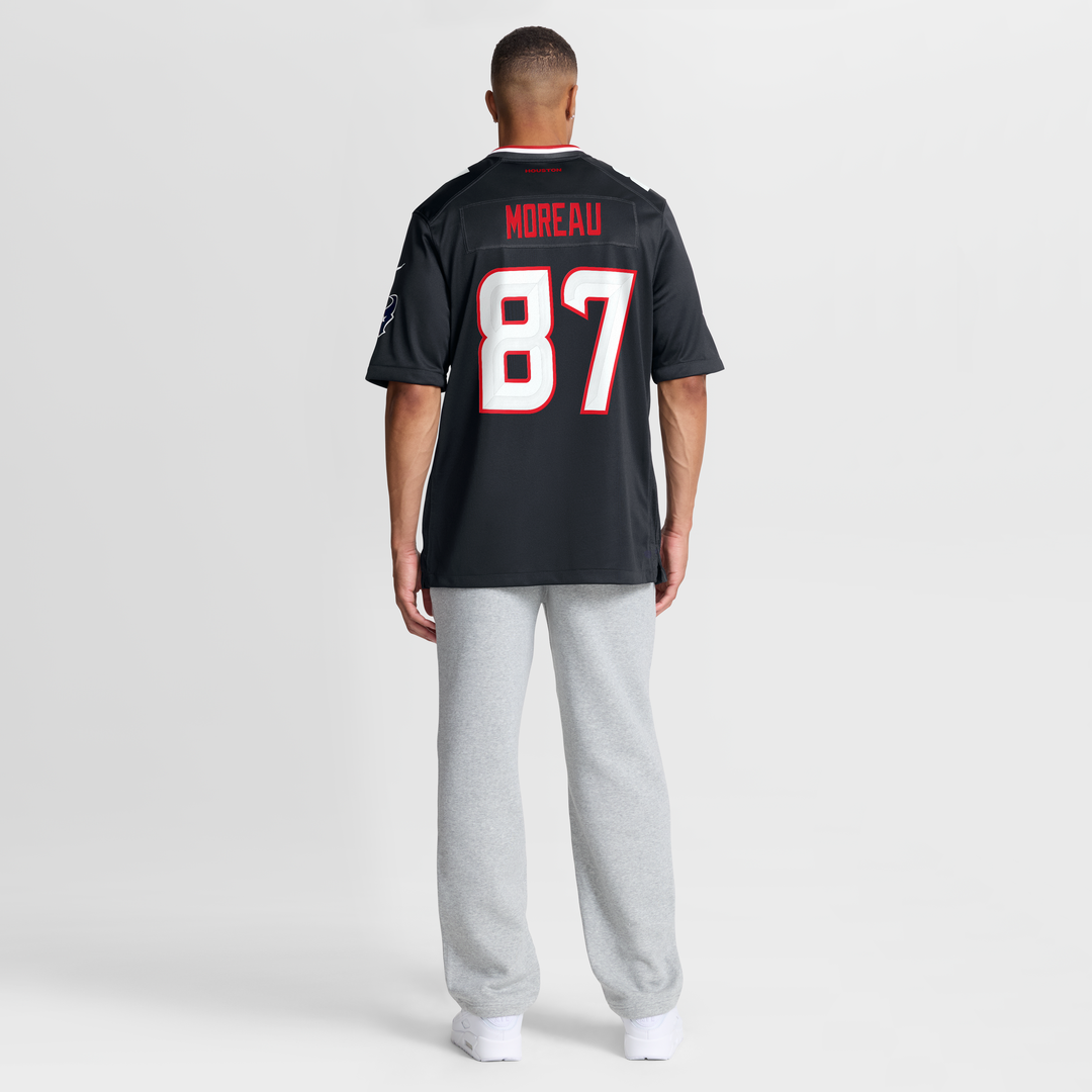 Houston Texans Foster Moreau Nike Navy Game Jersey