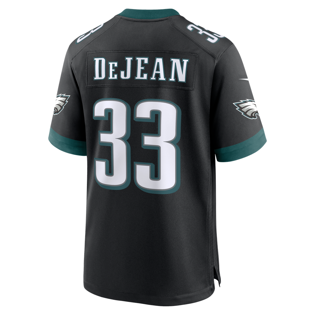 Philadelphia Eagles Cooper DeJean Nike Midnight Green Game Jersey