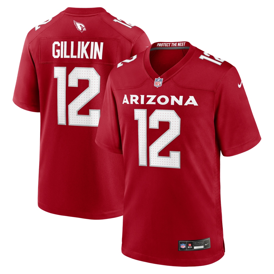 Arizona Cardinals Blake Gillikin Nike Cardinal Game Jersey