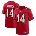 Tampa Bay Buccaneers Brad Johnson Nike Red Retired Player Game Jersey