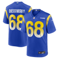 Los Angeles Rams David Quessenberry Nike Royal Game Jersey