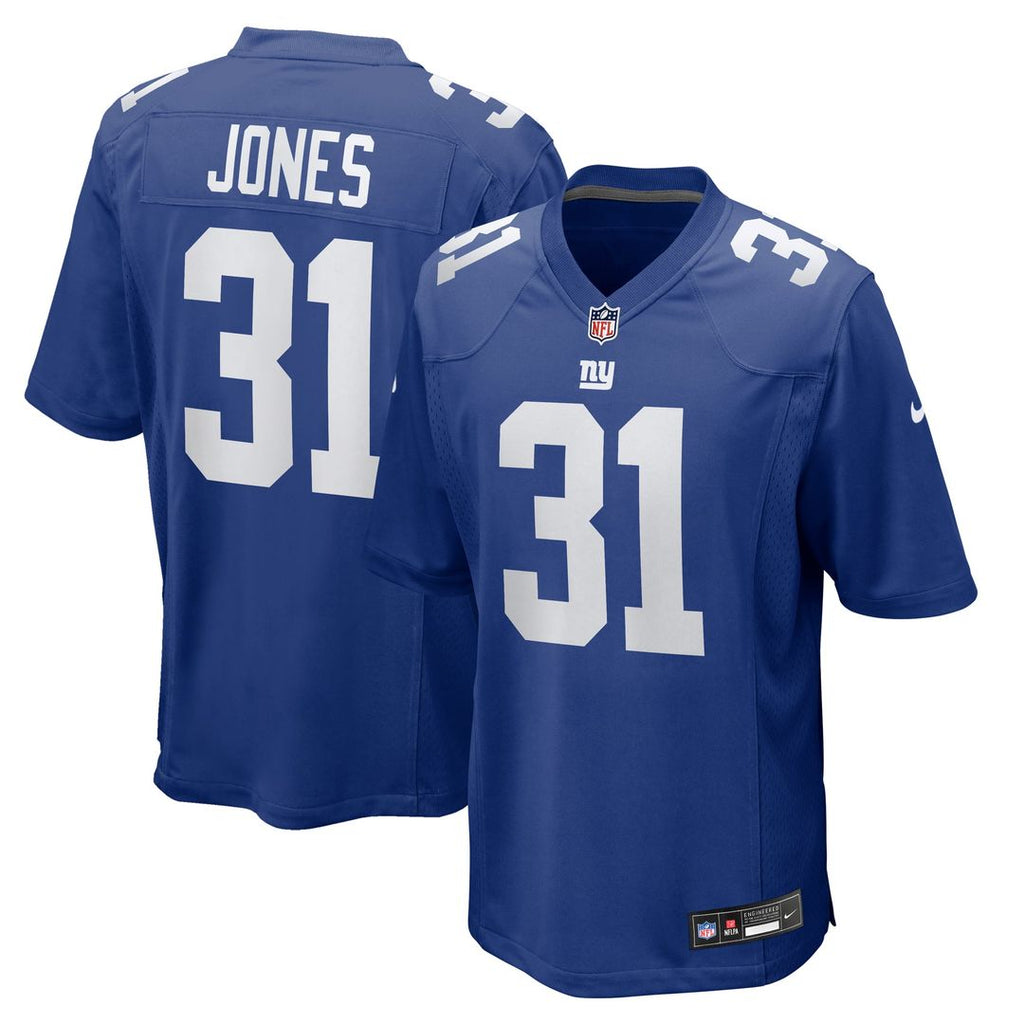 New York Giants Nic Jones Nike Royal Game Jersey