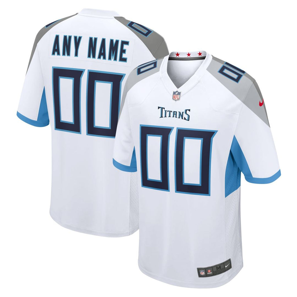 Tennessee Titans Nike White Custom Jersey