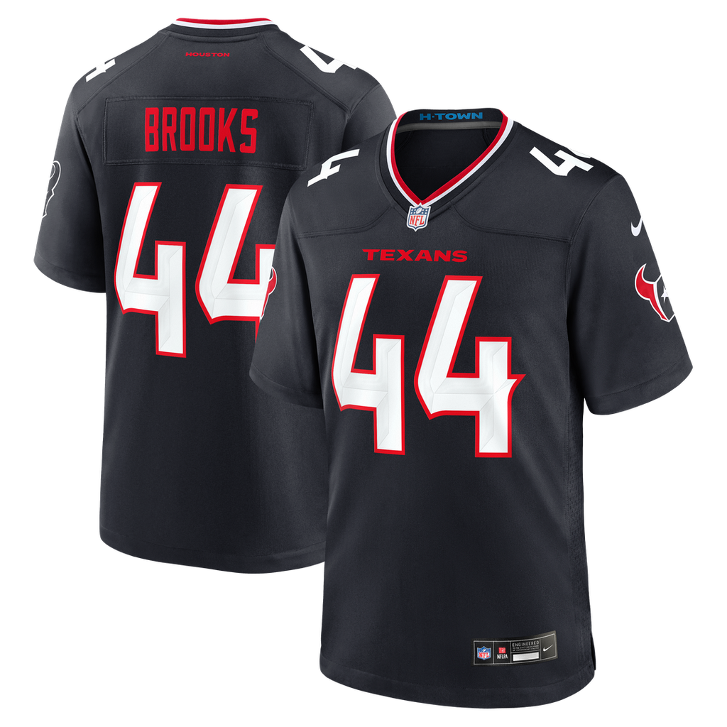 Houston Texans British Brooks Nike Navy Game Jersey