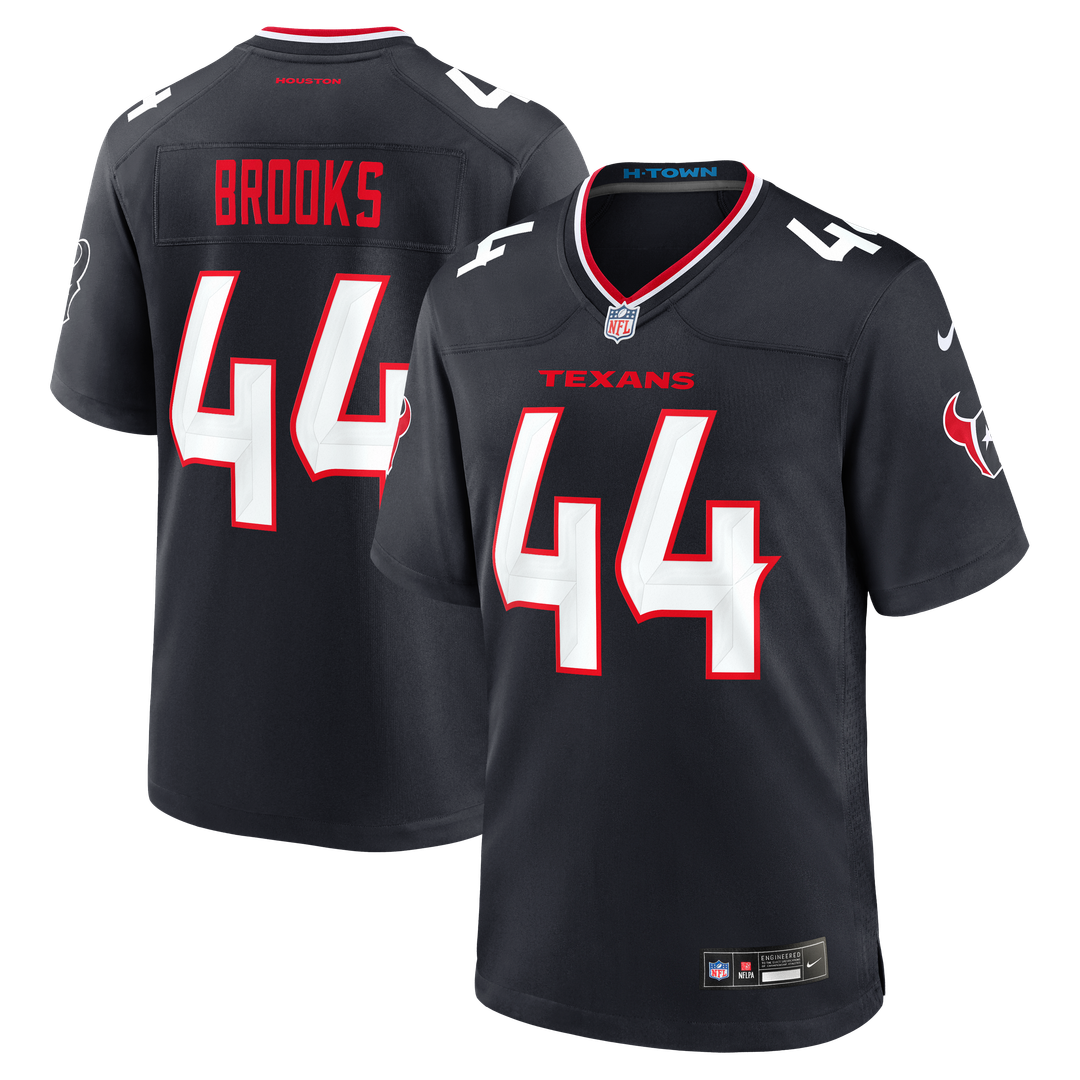 Houston Texans British Brooks Nike Navy Game Jersey