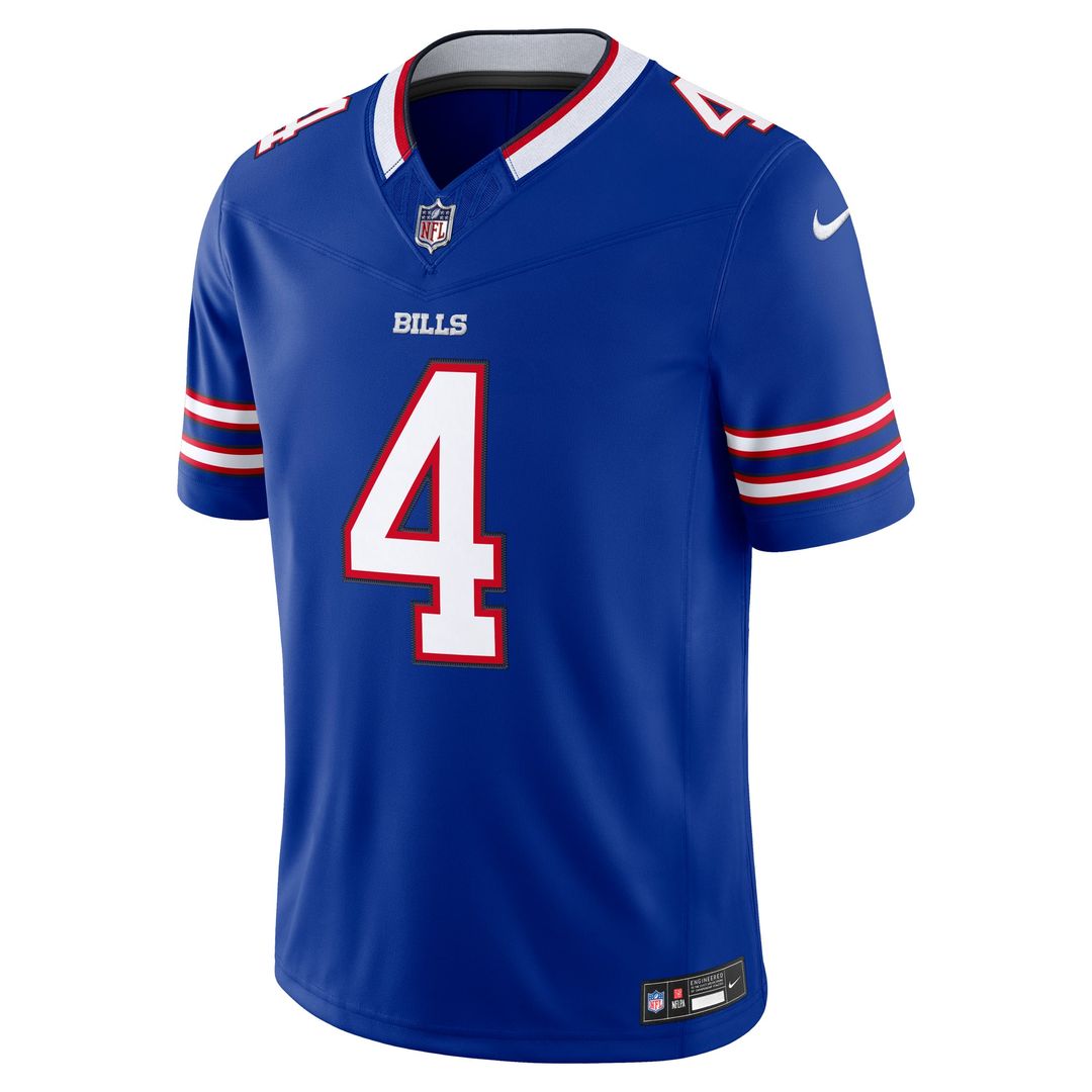 Buffalo Bills James Cook III Nike Royal Team Vapor FUSE Stitched Limited Jersey