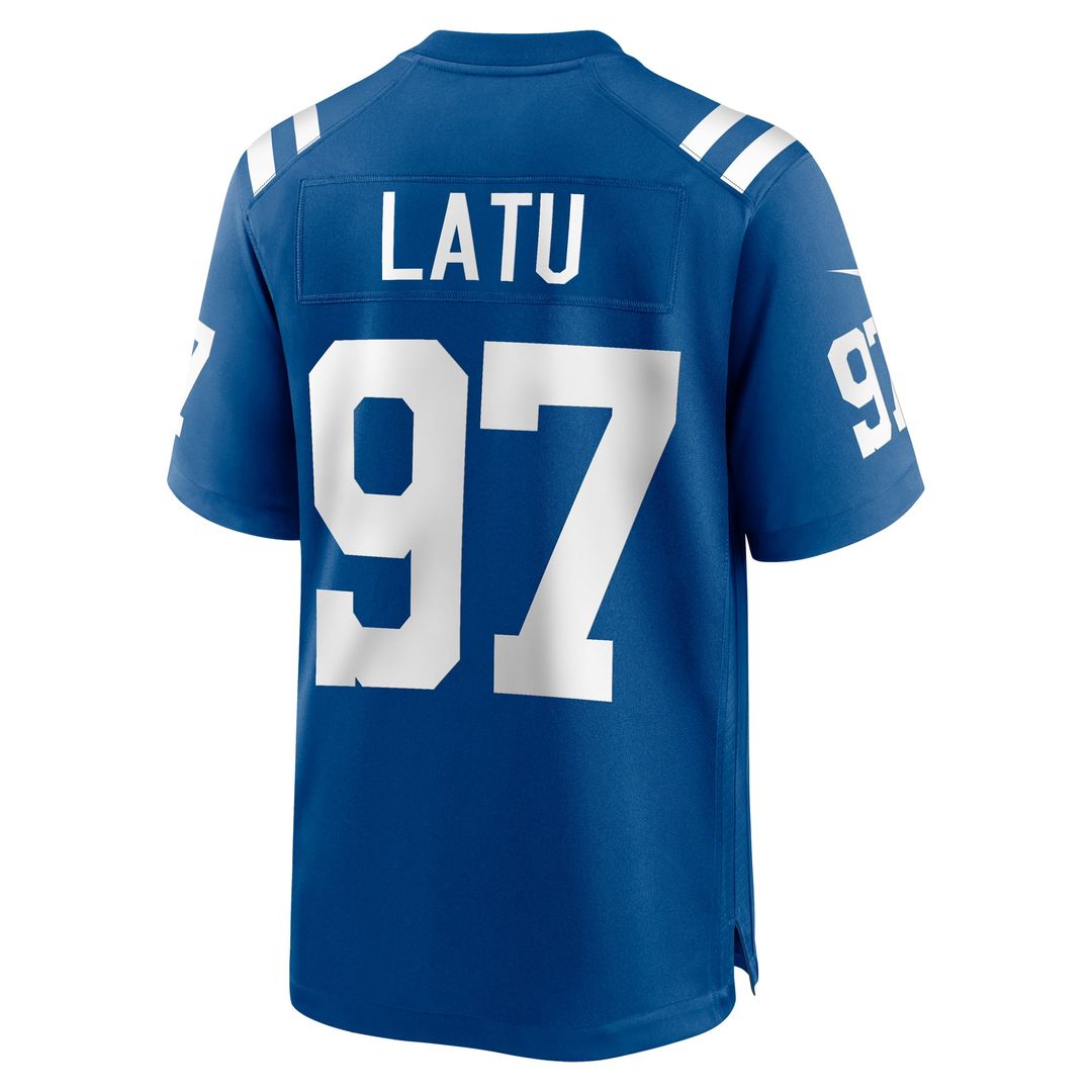 Indianapolis Colts Laiatu Latu Nike Royal Game Jersey