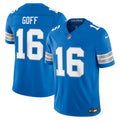 Detroit Lions Jared Goff Nike Blue Team Vapor FUSE Stitched Limited Jersey