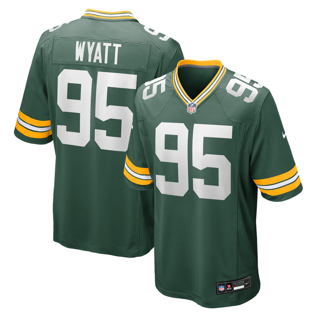 Green Bay Packers Devonte Wyatt Nike Green Game Jersey