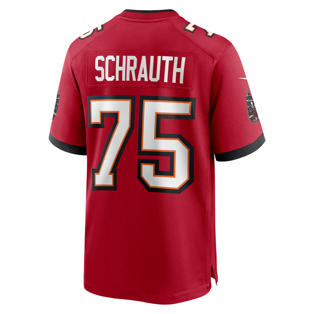 Tampa Bay Buccaneers Billy Schrauth Nike Red Game Jersey