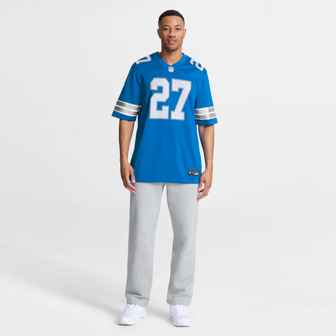 Detroit Lions Arthur Maulet Nike Blue Game Jersey