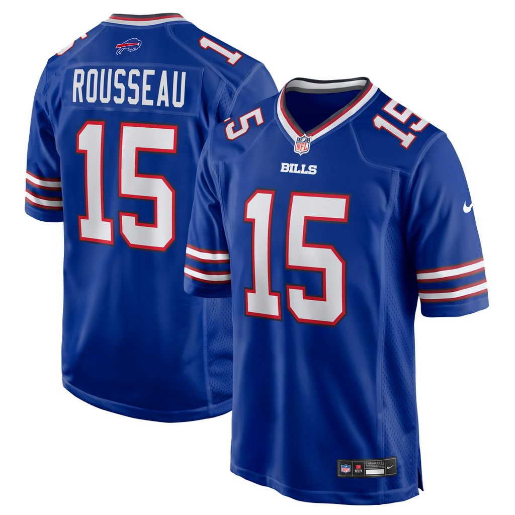 Buffalo Bills Gregory Rousseau Nike Royal Game Jersey