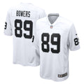 Las Vegas Raiders Brock Bowers Nike White Game Jersey