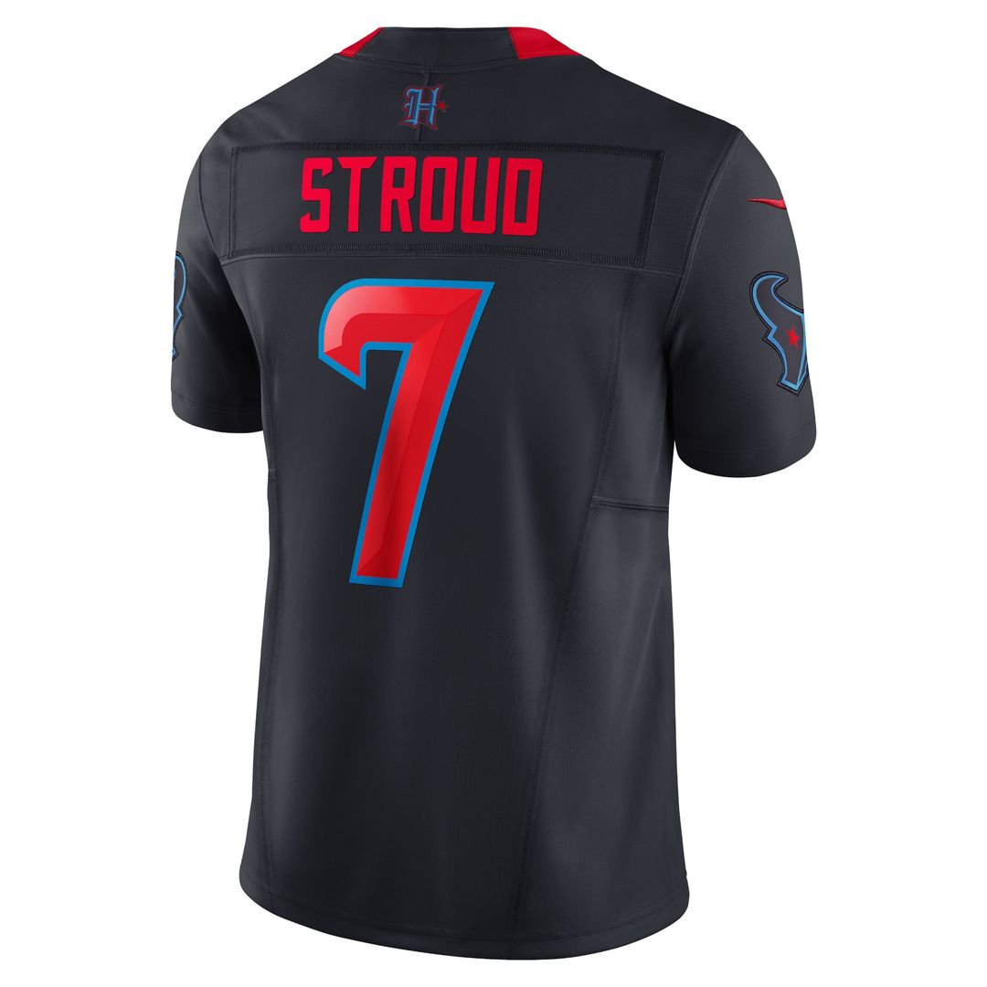 Houston Texans C.J. Stroud Nike Navy 2nd Alternate Vapor FUSE Limited Jersey