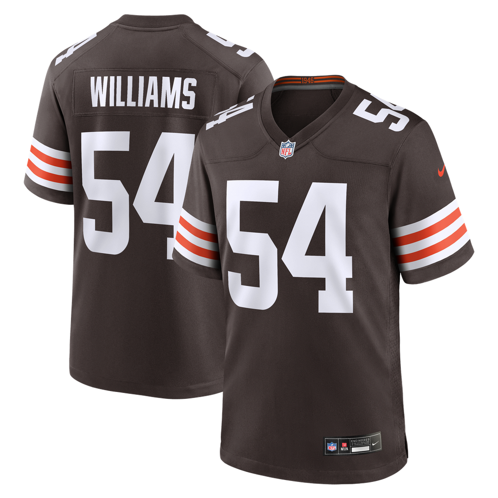 Cleveland Browns Sam Williams Nike Brown Game Jersey
