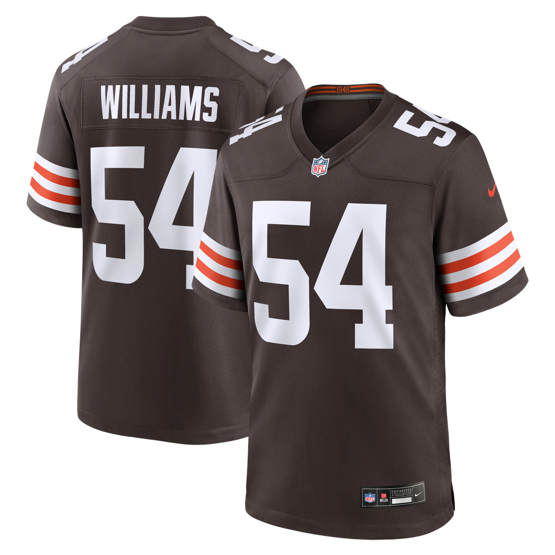Cleveland Browns Sam Williams Nike Brown Game Jersey