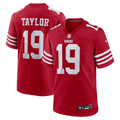 San Francisco 49ers Trent Taylor Nike Scarlet Game Jersey