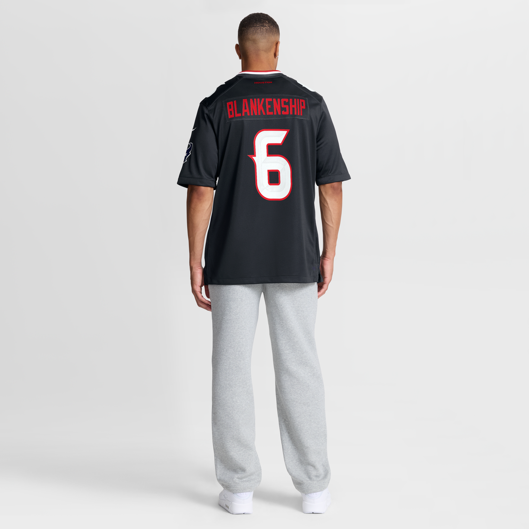 Houston Texans Reed Blankenship Nike Navy Game Jersey