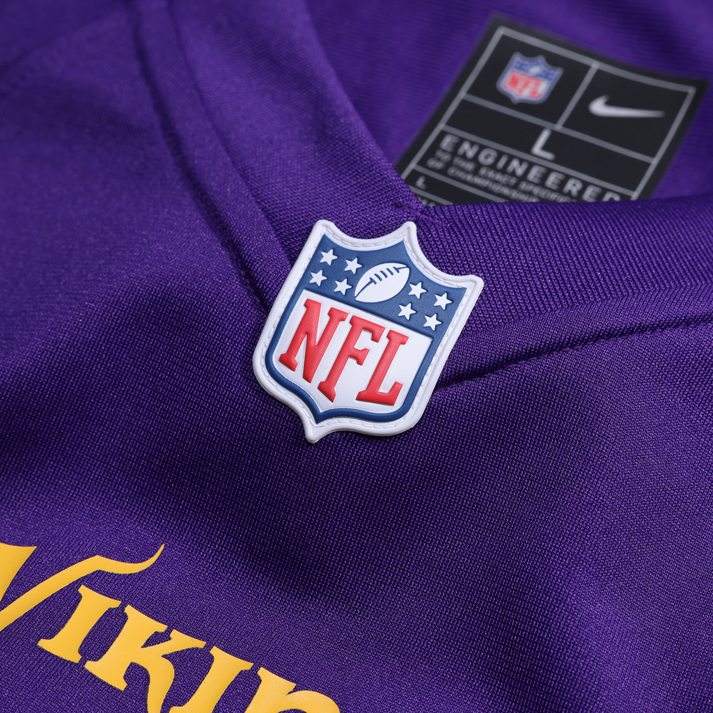 Minnesota Vikings Ryan Van Demark Nike Purple Game Jersey