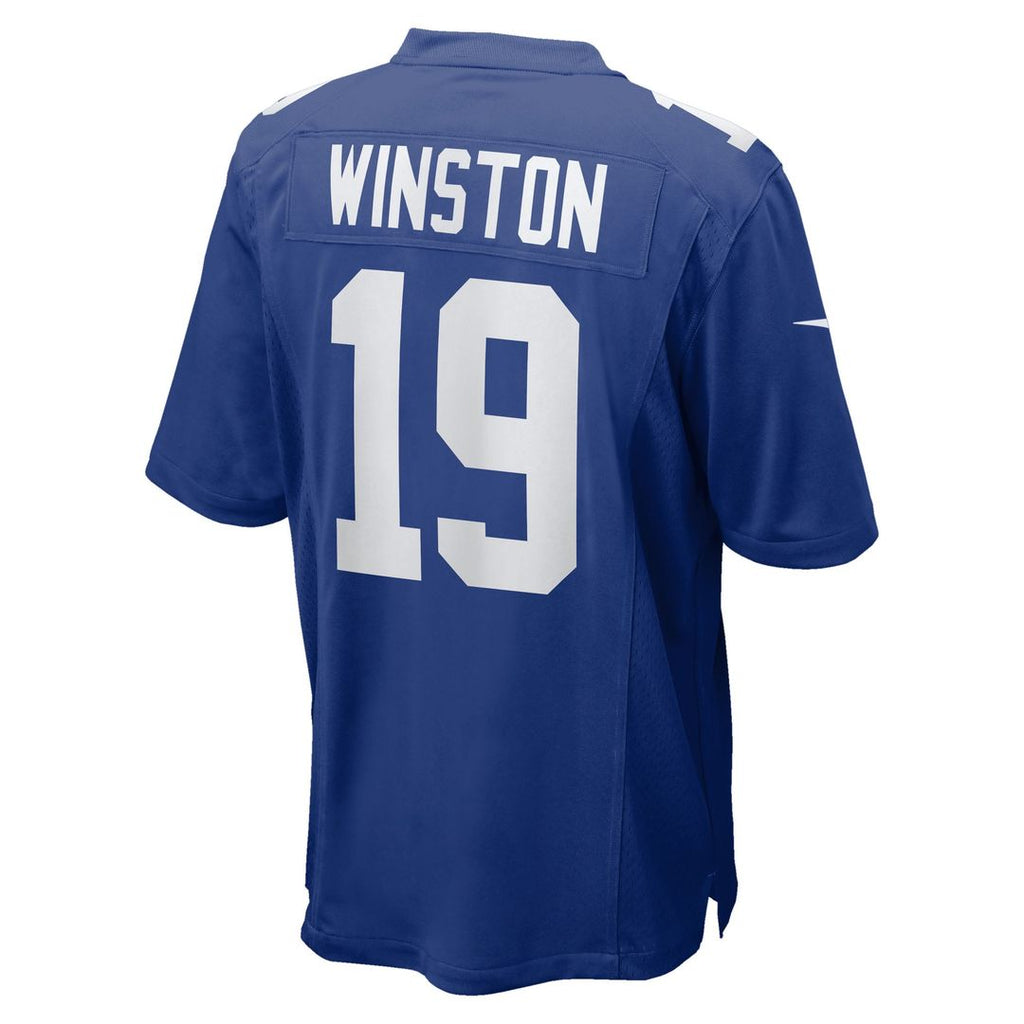 New York Giants Jameis Winston Nike Royal Game Jersey