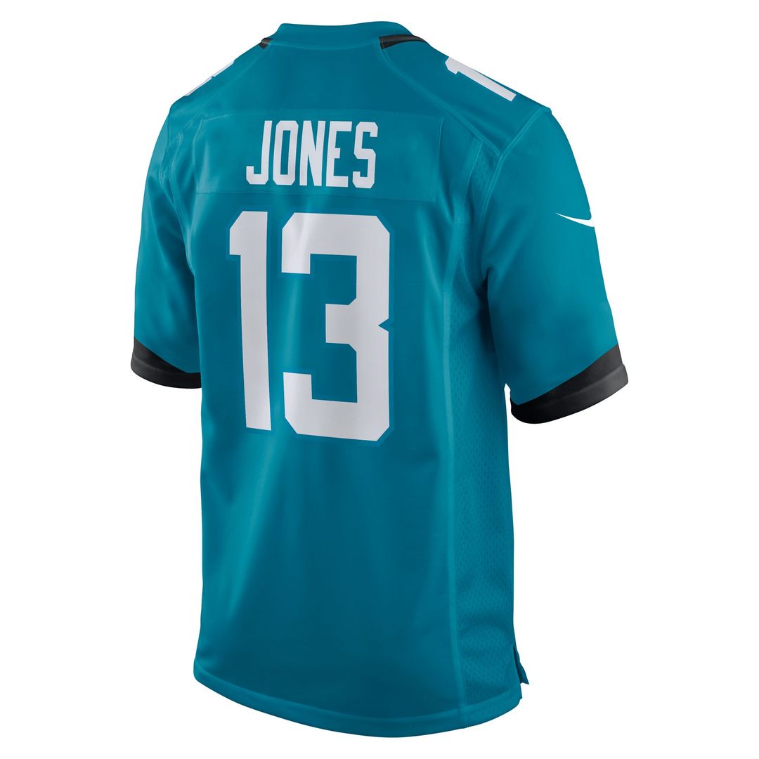 Jacksonville Jaguars Tim Jones Nike Teal Game Jersey