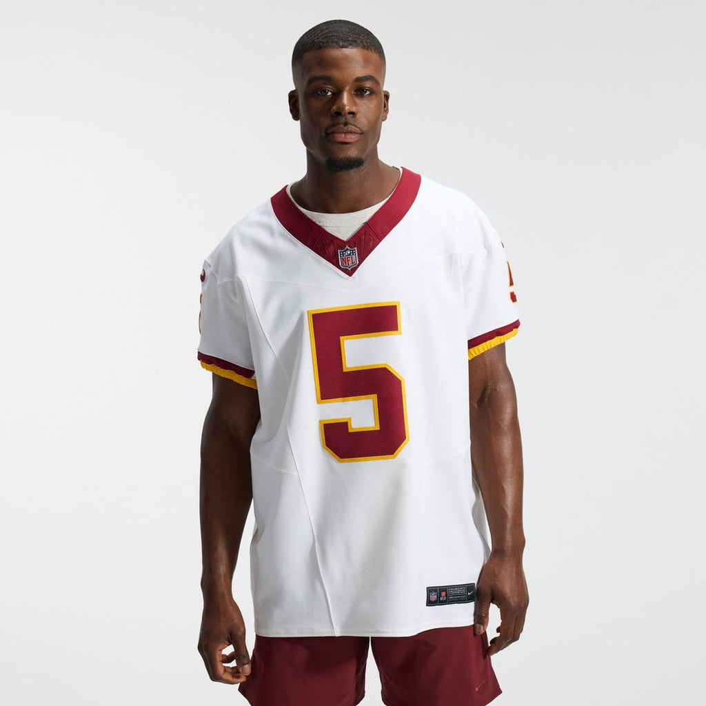 Washington Commanders Jayden Daniels Nike White Alternate 2 Super Bowl Era Vapor FUSE Elite Jersey