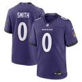 Baltimore Ravens Roquan Smith Nike Purple Game Jersey