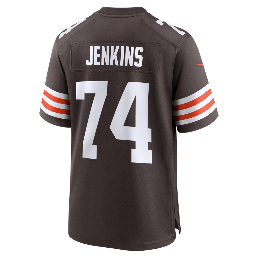 Cleveland Browns Elgton Jenkins Nike Brown Game Jersey