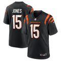 Cincinnati Bengals Charlie Jones Nike Black Game Jersey