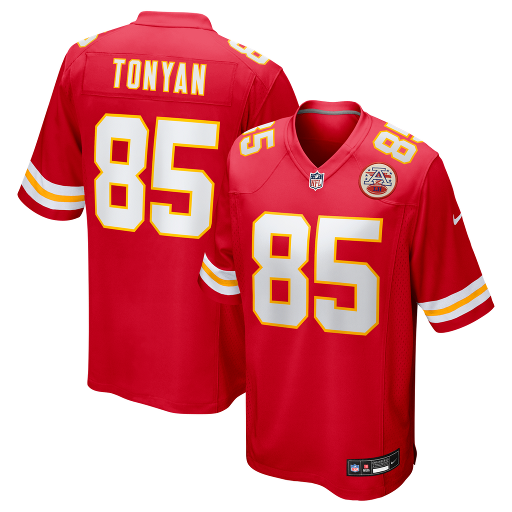 Kansas City Chiefs Robert Tonyan Nike Red Game Jersey