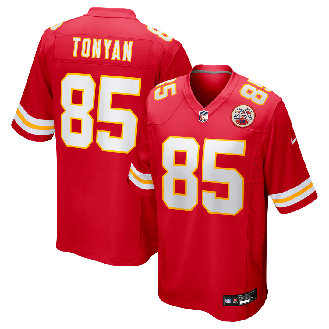 Kansas City Chiefs Robert Tonyan Nike Red Game Jersey